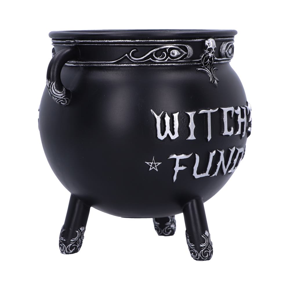 Witchs Fund Cauldron Money Box 16.5cm 4