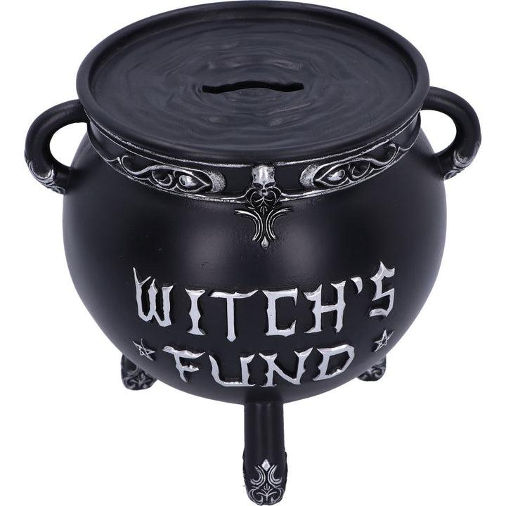 Witchs Fund Cauldron Money Box 16.5cm 6