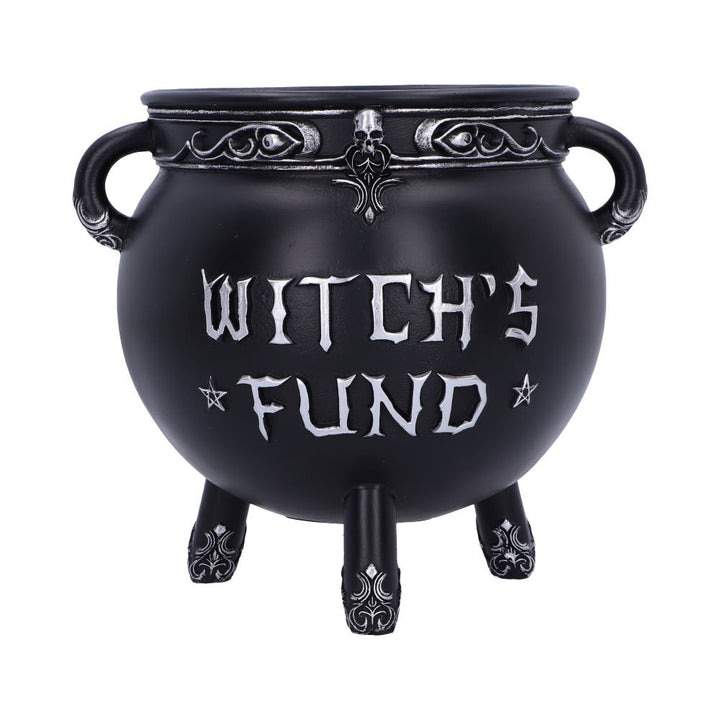 Witchs Fund Cauldron Money Box 16.5cm