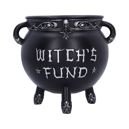 Witchs Fund Cauldron Money Box 16.5cm 1