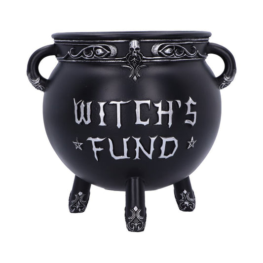 Witchs Fund Cauldron Money Box 16.5cm 1