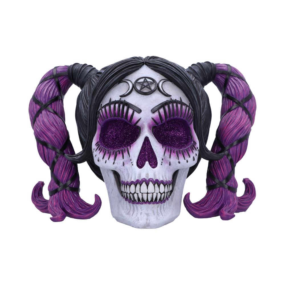 Drop Dead Gorgeous Myths and Magic Voodoo Doll Skull 20.5cm 2
