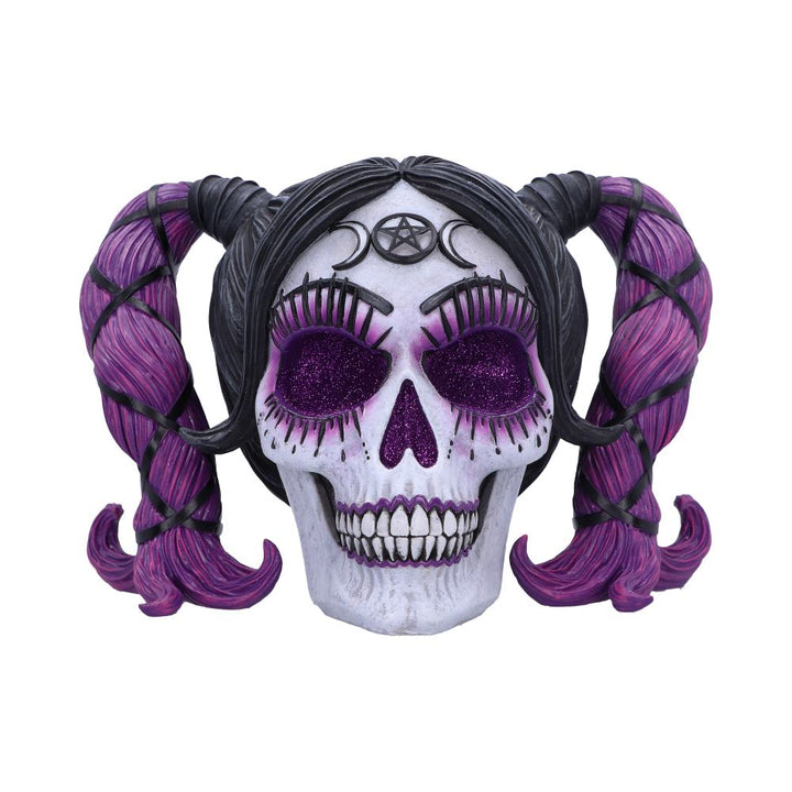 Drop Dead Gorgeous Myths and Magic Voodoo Doll Skull 20.5cm 2