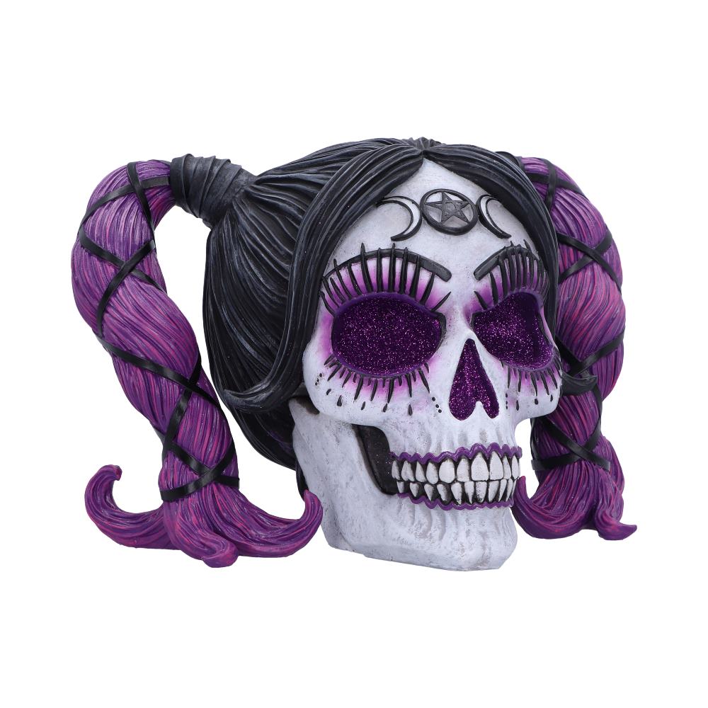 Drop Dead Gorgeous Myths and Magic Voodoo Doll Skull 20.5cm 1