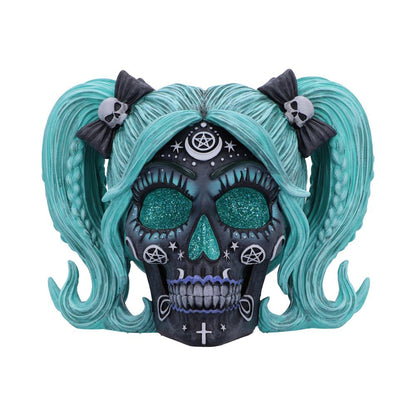 Drop Dead Gorgeous Cute and Cosmic Witchy Doll Skull 19.5cm 2