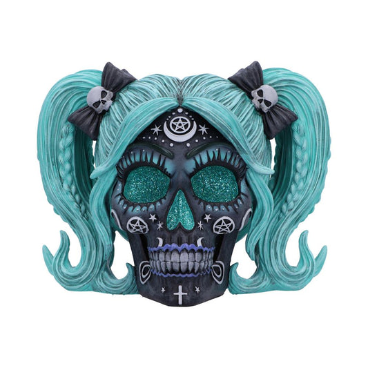 Drop Dead Gorgeous Cute and Cosmic Witchy Doll Skull 19.5cm 2