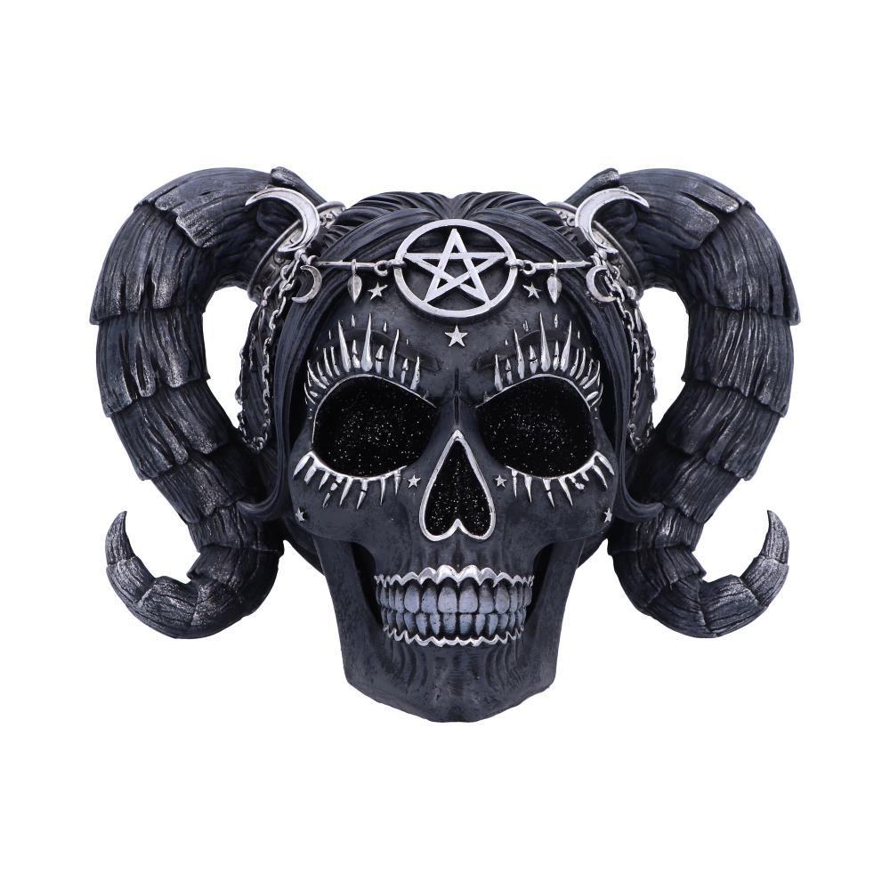 Drop Dead Gorgeous Solve and Coagula Baphomet Doll Skull 20.5cm 2