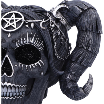 Drop Dead Gorgeous Solve and Coagula Baphomet Doll Skull 20.5cm 5