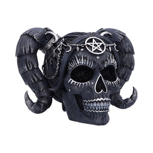 Drop Dead Gorgeous Solve and Coagula Baphomet Doll Skull 20.5cm 1