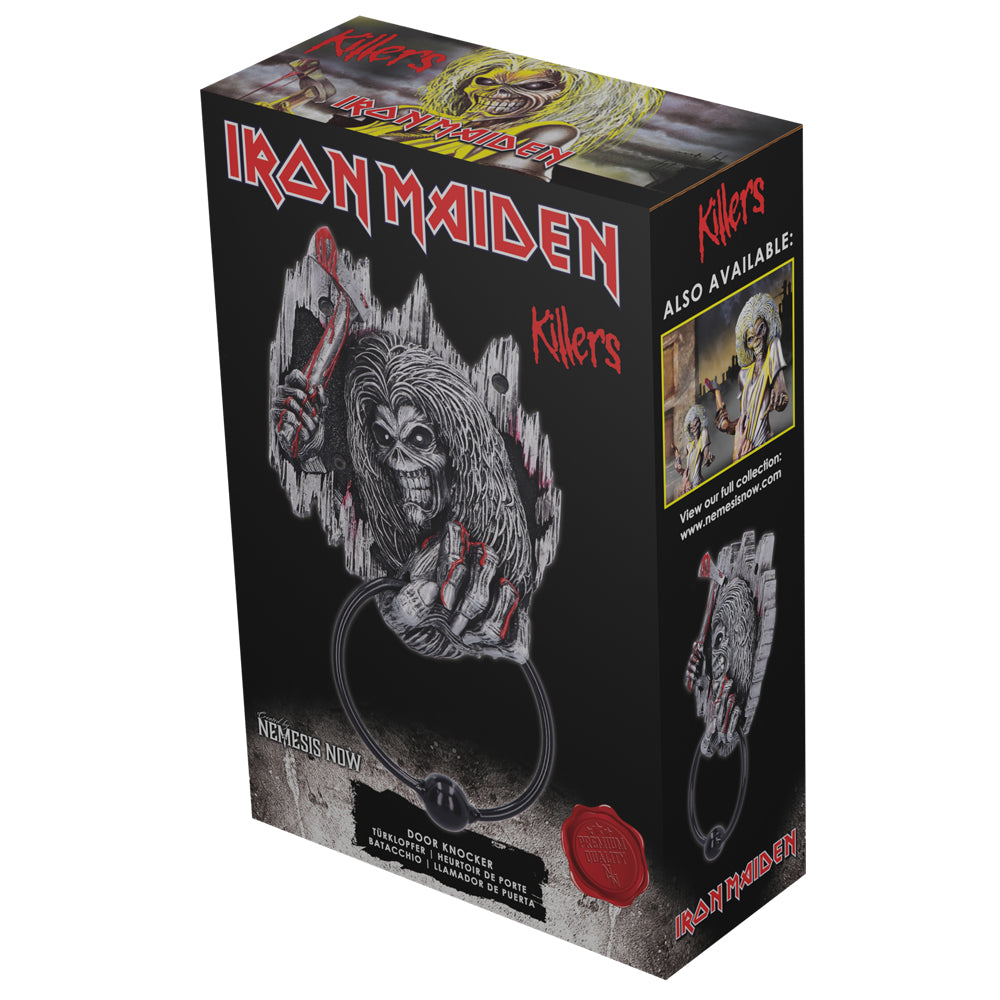 Iron Maiden Killers Eddie Door Knocker 21.5cm Officially Licensed 7