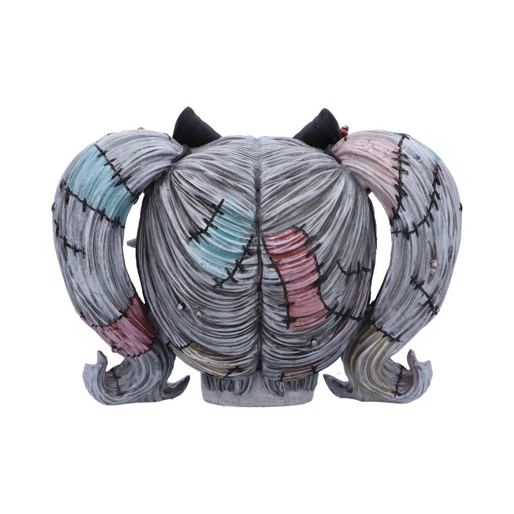 Drop Dead Gorgeous Pins and Needles Frankendoll Skull 20.5cm 3