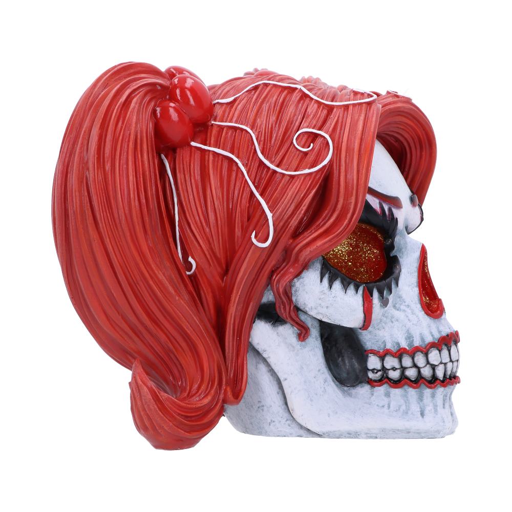 Drop Dead Gorgeous Cackle and Chaos Clown Doll Skull 19cm 3