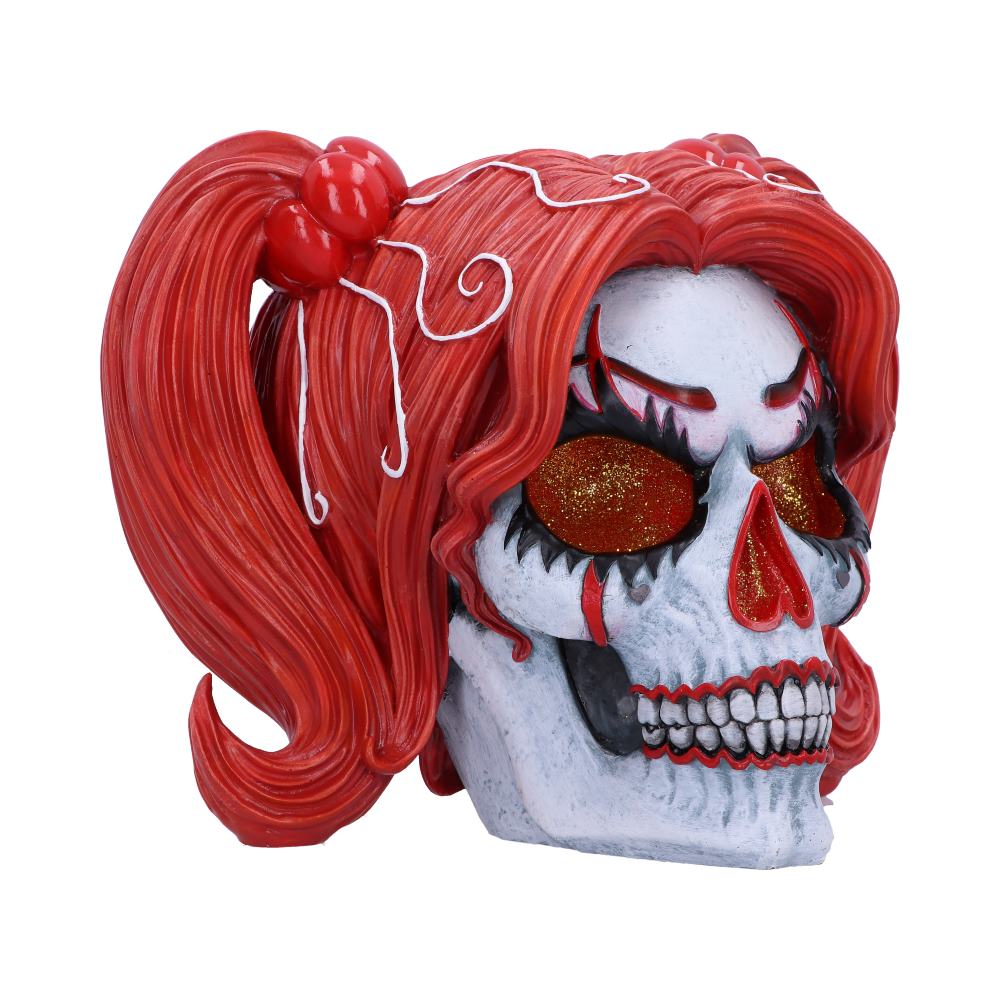 Drop Dead Gorgeous Cackle and Chaos Clown Doll Skull 19cm 1