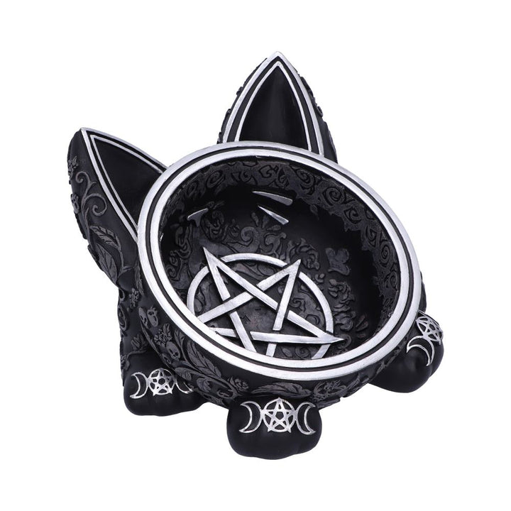 Black Cat Magic Trinket Bowl 16cm 4
