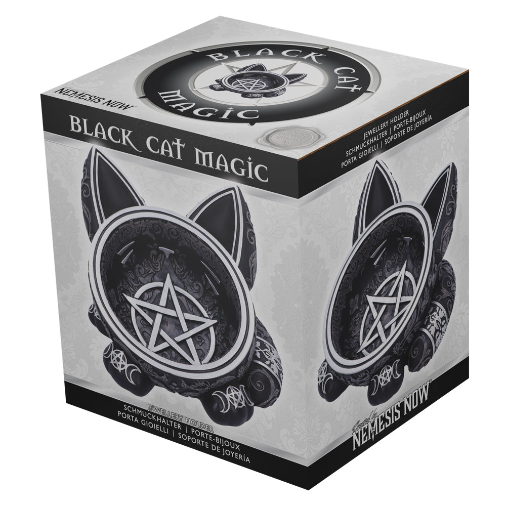 Black Cat Magic Trinket Bowl 16cm 7