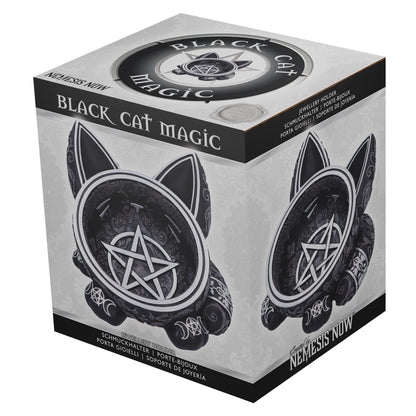 Black Cat Magic Trinket Bowl 16cm 7