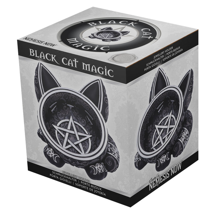 Black Cat Magic Trinket Bowl 16cm 7