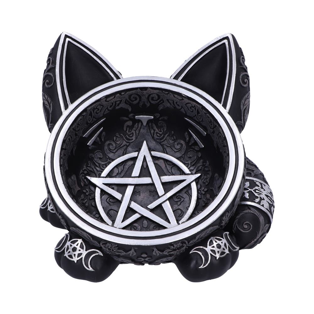 Black Cat Magic Trinket Bowl 16cm 1