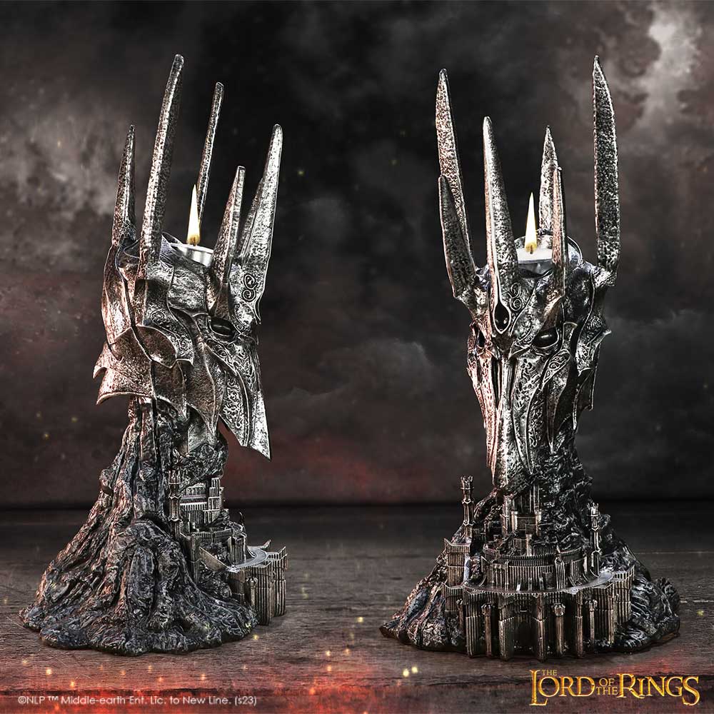 Lord of the Rings Sauron Head Tea Light Holder 33cm