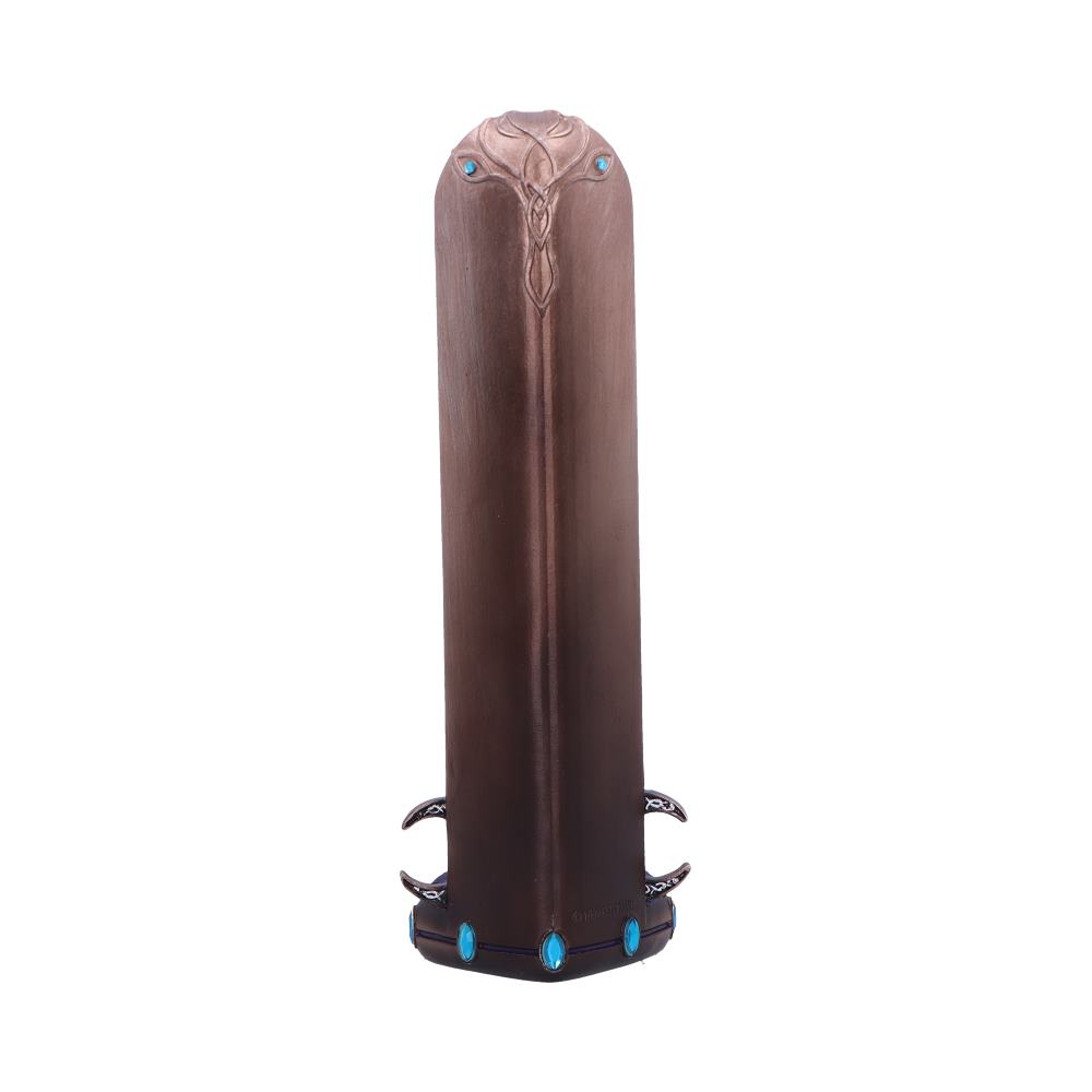 Triple Moon Goddess Bronze Incense Burner 22.5cm 3