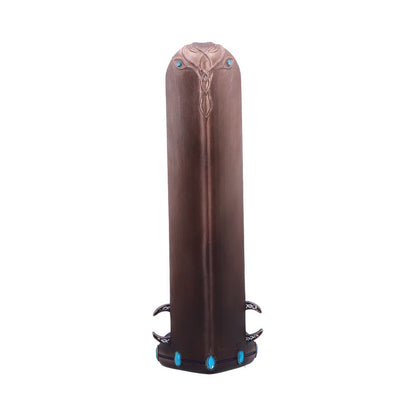 Triple Moon Goddess Bronze Incense Burner 22.5cm 3