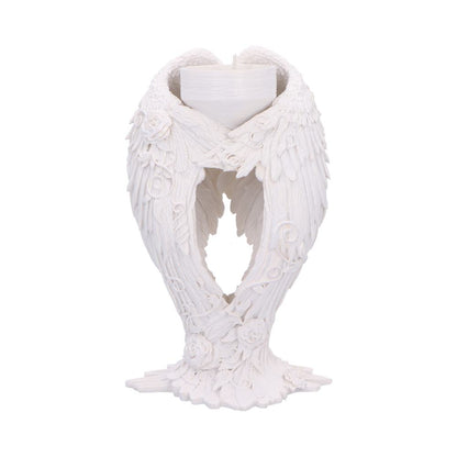 Floral Angel Wings Tea Light Candle Holder 17cm 1