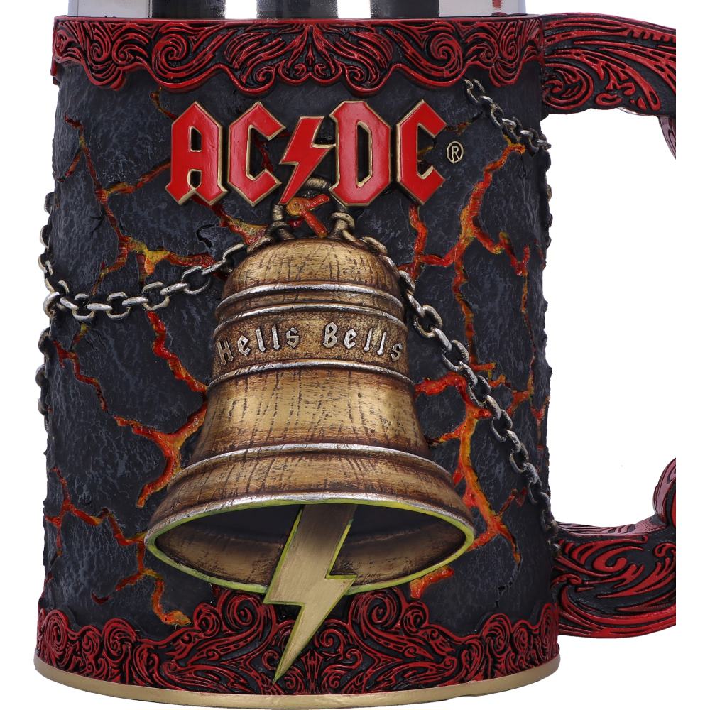 ACDC Hells Bells Inspired Tankard 15.7cm Drinking Mug 5