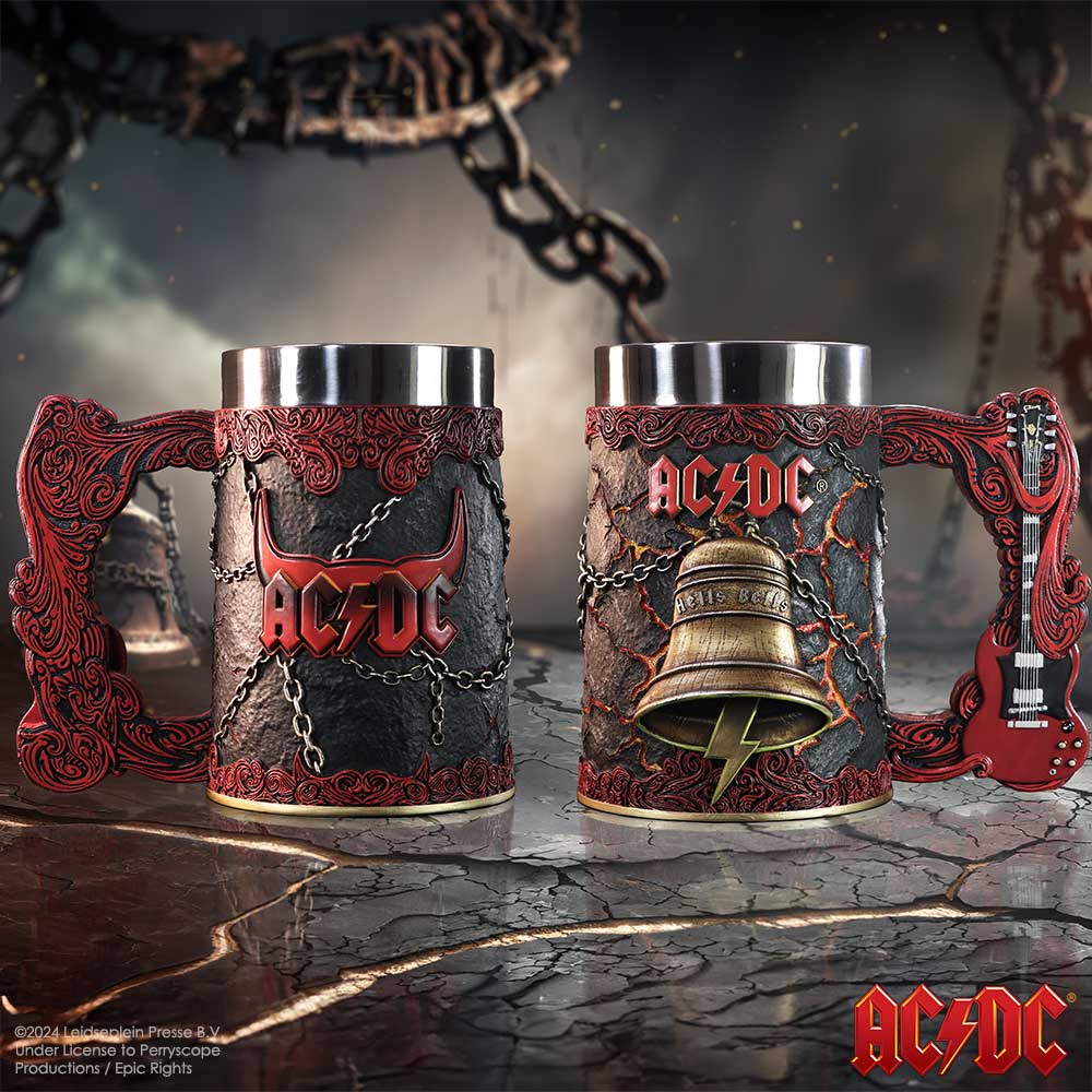 ACDC Hells Bells Inspired Tankard 15.7cm Drinking Mug 8
