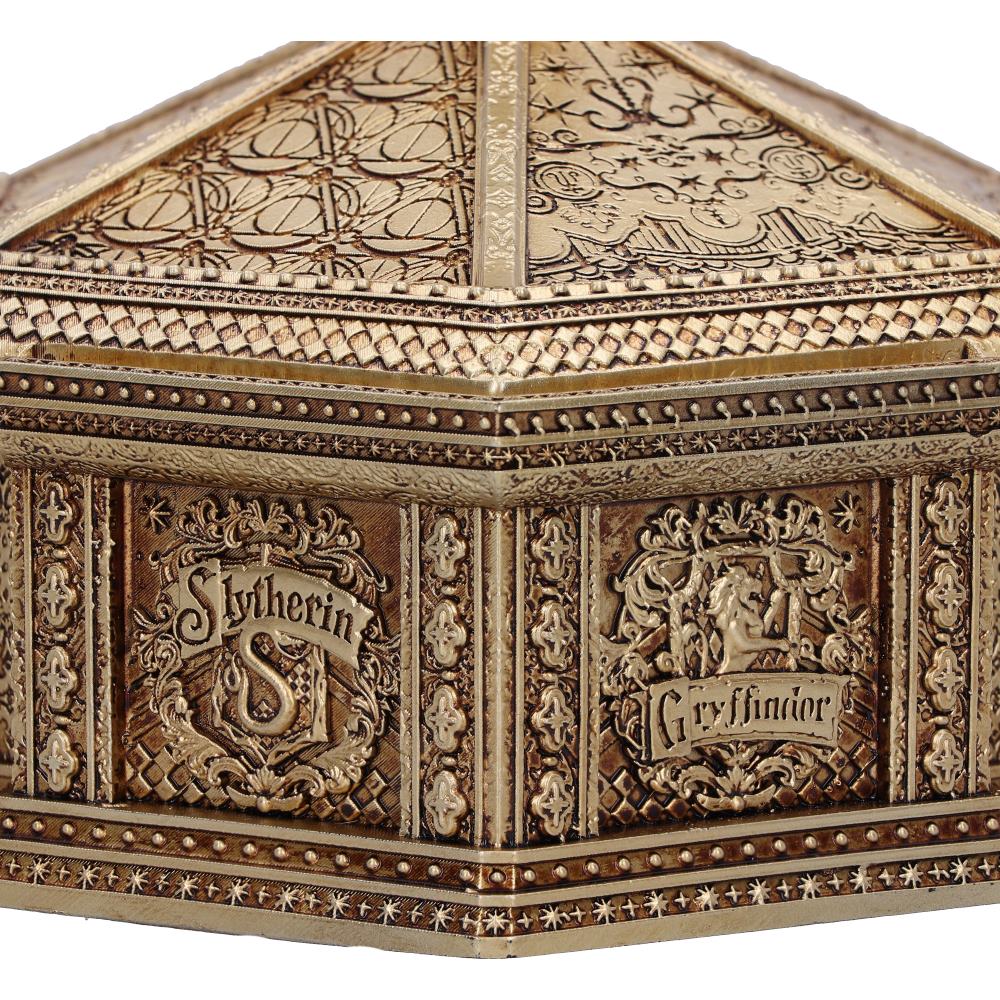 Harry Potter Hogwarts Trinket Box in Bronze 18cm 5