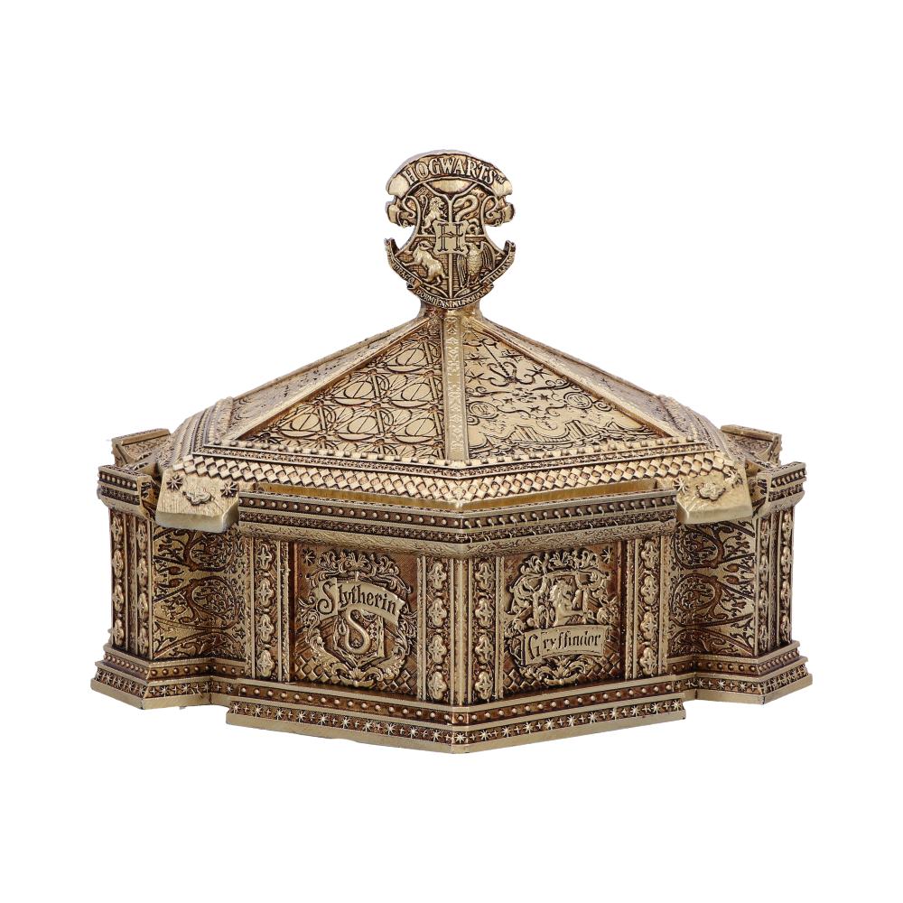 Harry Potter Hogwarts Trinket Box in Bronze 18cm 1