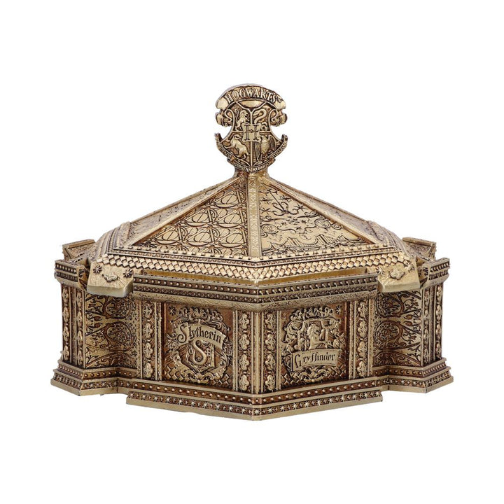 Harry Potter Hogwarts Trinket Box in Bronze 18cm 1