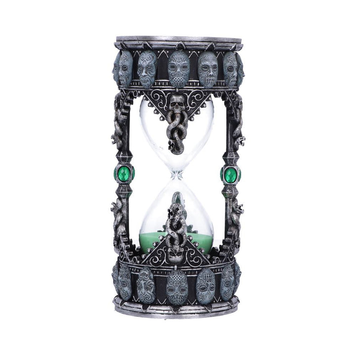 Harry Potter Death Eater Sand Timer in Metallic Silver 18cm