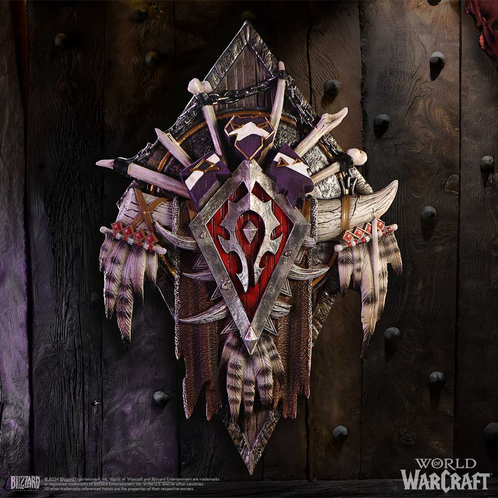 World of Warcraft Horde Wall Plaque 30cm Gaming Display 8