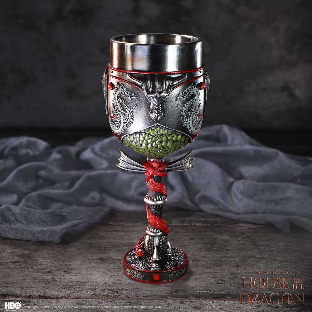 House of the Dragon Daemon Targaryen Crest Goblet 19.5cm 7