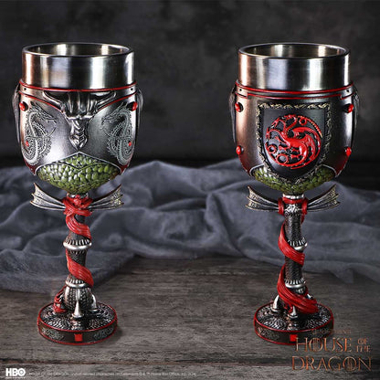 House of the Dragon Daemon Targaryen Crest Goblet 19.5cm 8