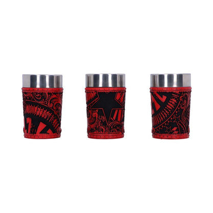 ACDC Logo Set of 3 Shot Glass 8.7cm 3