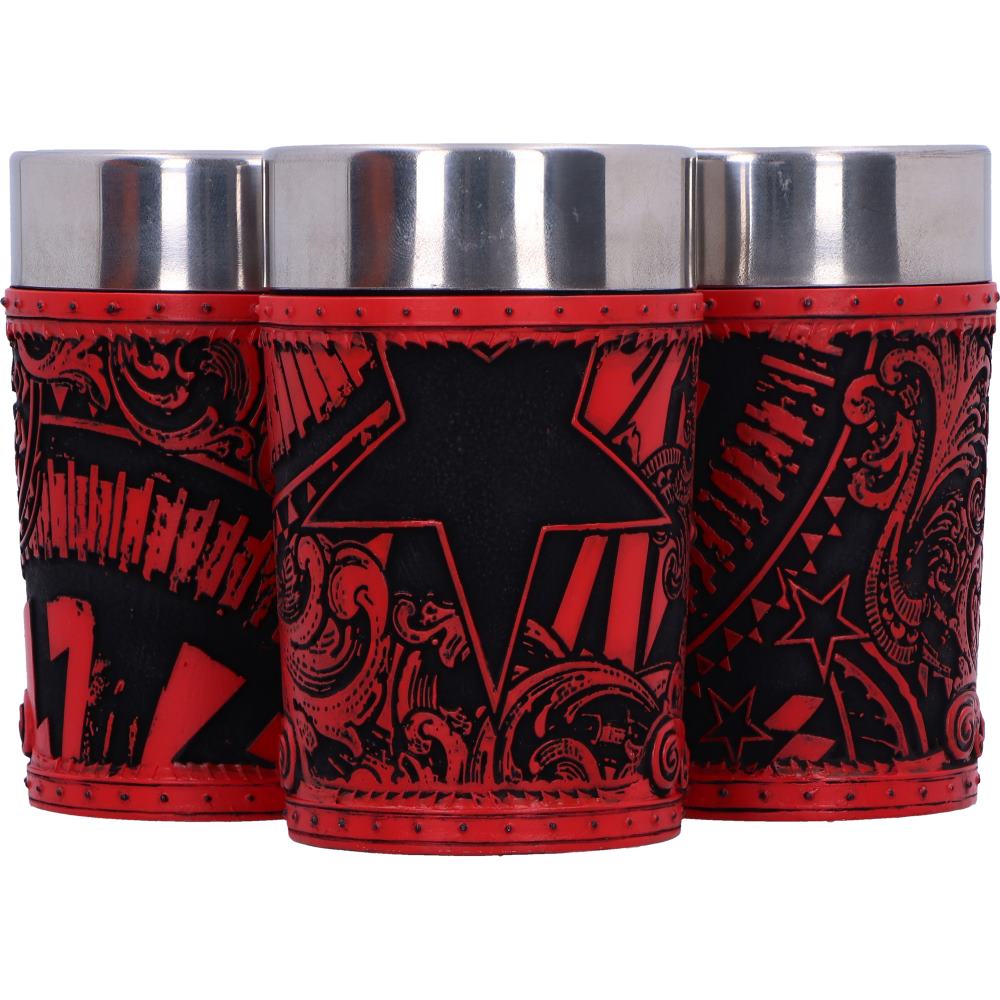 ACDC Logo Set of 3 Shot Glass 8.7cm 6