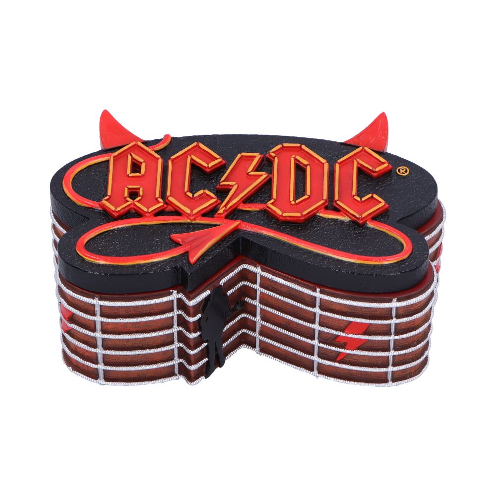 ACDC Logo Guitar Inspired Box 15cm 1