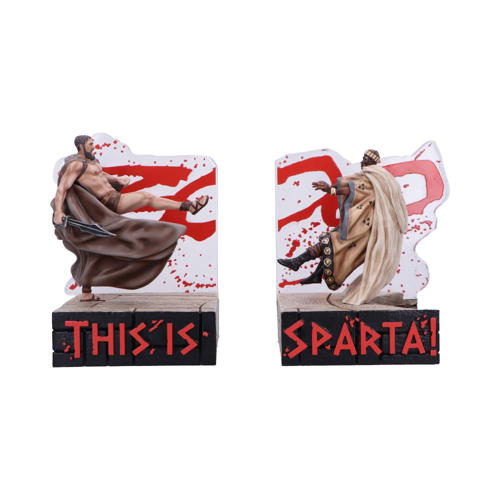 300 This Is Sparta Battle Bookends 24cm 1