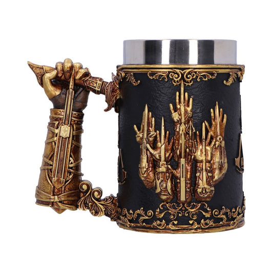 Assassins Creed Through the Ages Black and Gold Tankard 15.5cm Drinking Mug 1
