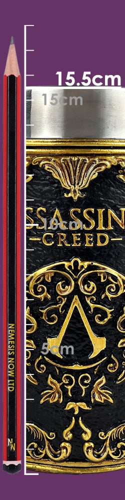 Assassins Creed Through the Ages Black and Gold Tankard 15.5cm Drinking Mug