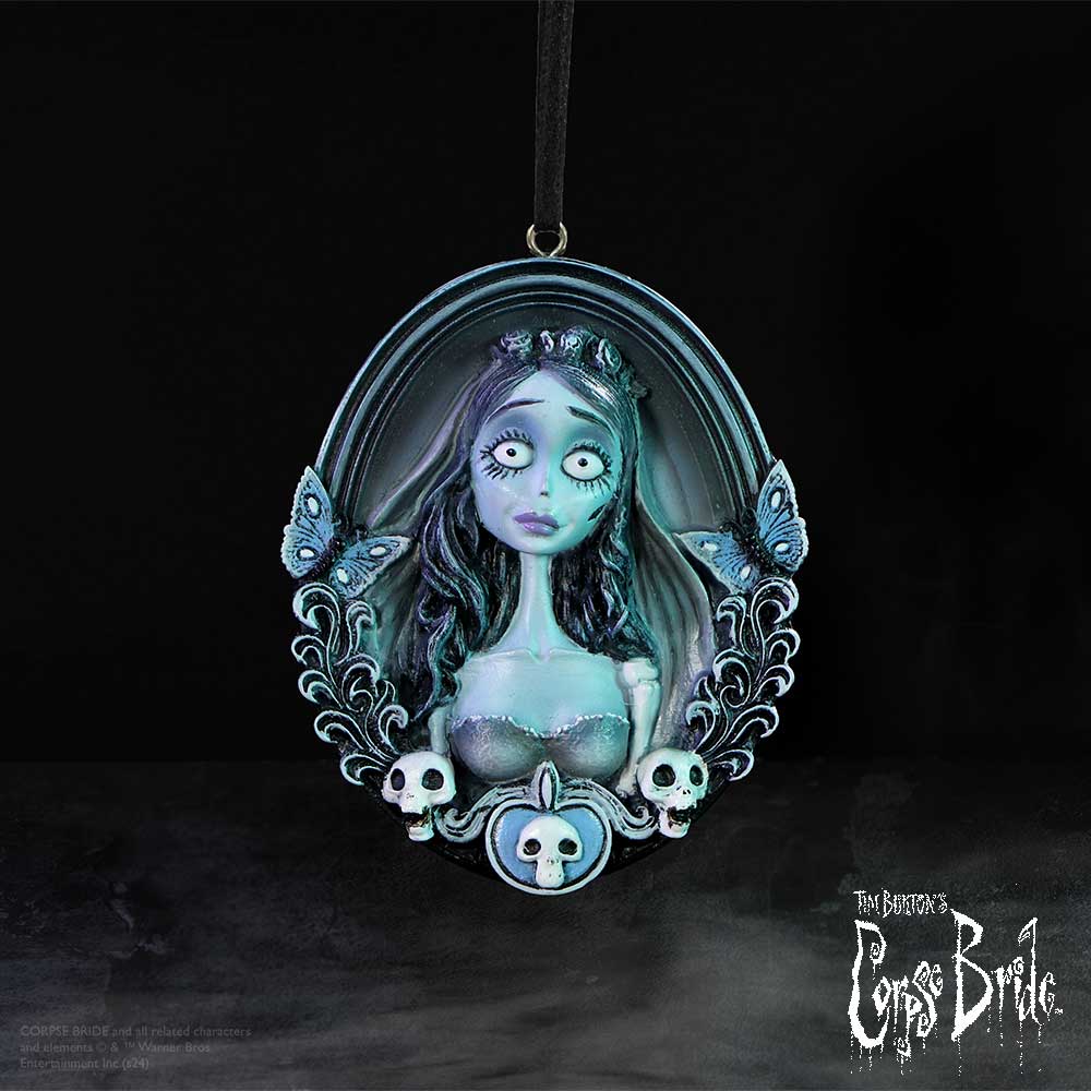 Corpse Bride Emily Portrait Hanging Ornament 8.5cm 7
