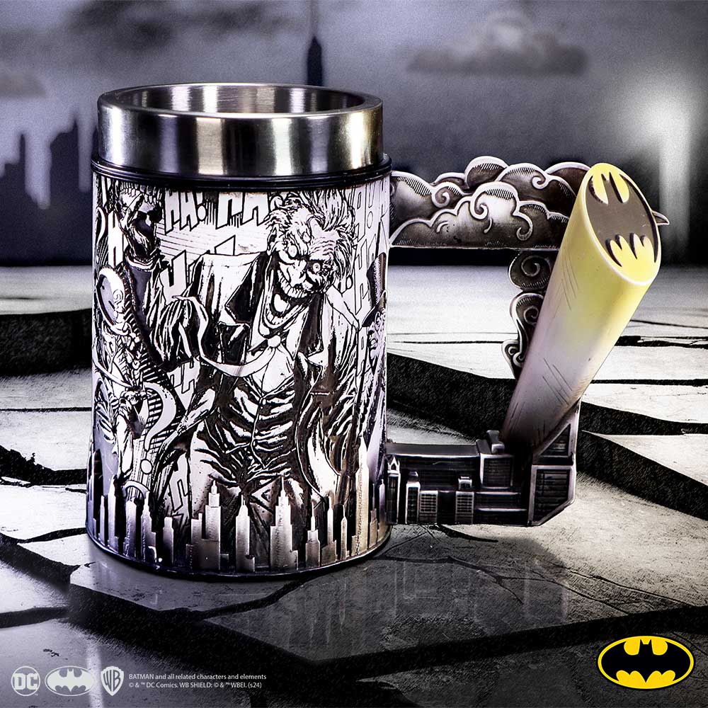 Batman Super Villains Comic Strip Collectible Tankard 15.5cm 8