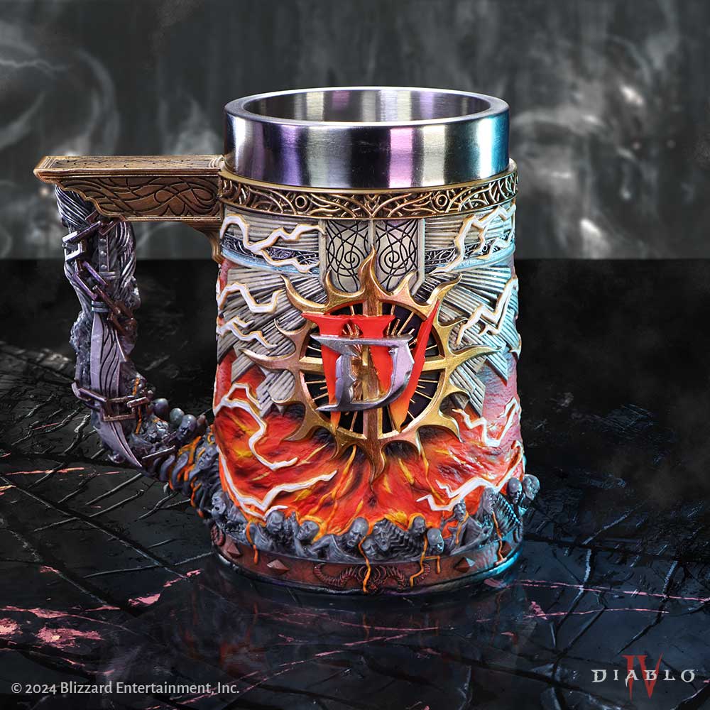 Diablo IV Inarius Tankard 15.5cm Drinking Mug 7
