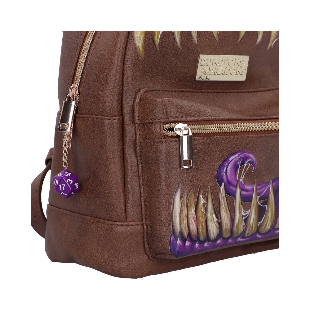 Dungeons Dragons Mimic Brown Backpack 28cm 4