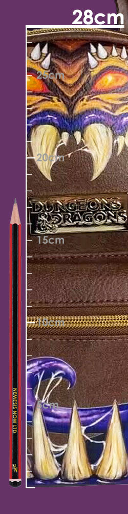 Dungeons Dragons Mimic Brown Backpack 28cm 8
