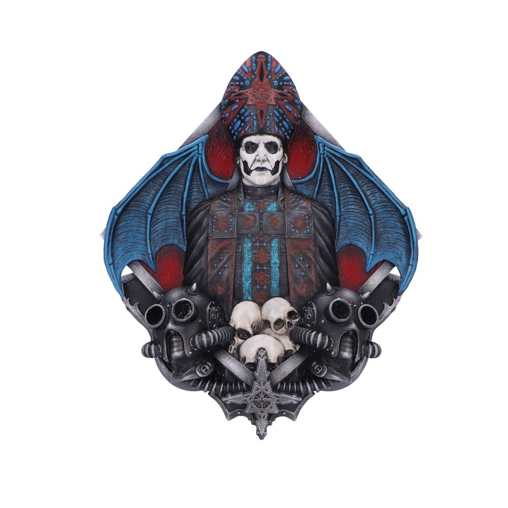 Ghost Papa Emeritus IV Gothic Wall Plaque 29.5cm 1