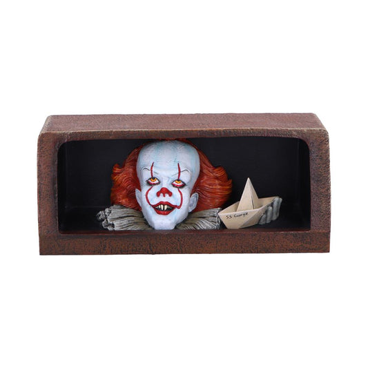 IT Pennywise Clown Drain Figurine 20cm Sound Activated Horror Decor 1