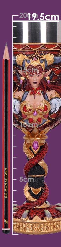 World of Warcraft Alextrasza Queen of all Dragons Collectible Goblet 19.5cm Drinking Cup 9