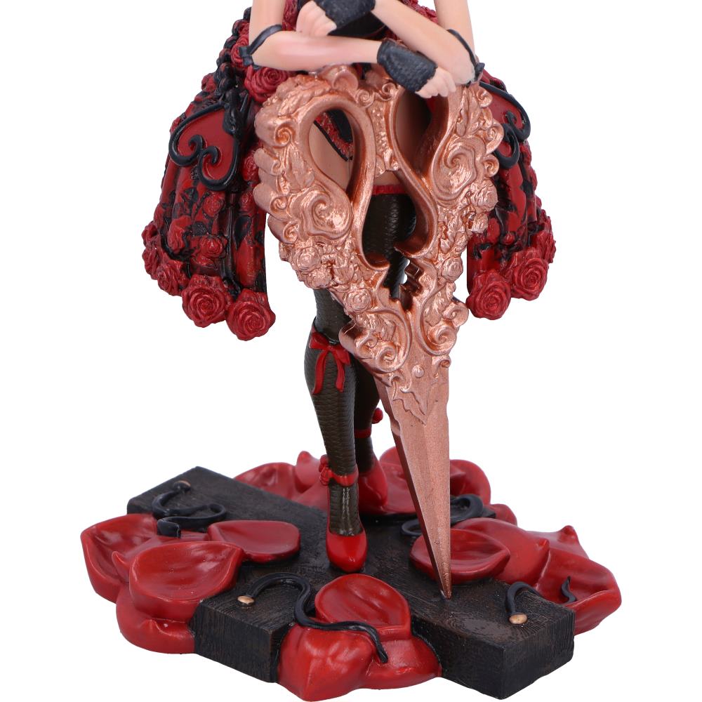 Marionette with Scissors Burlesque Figurine 18.5cm 6